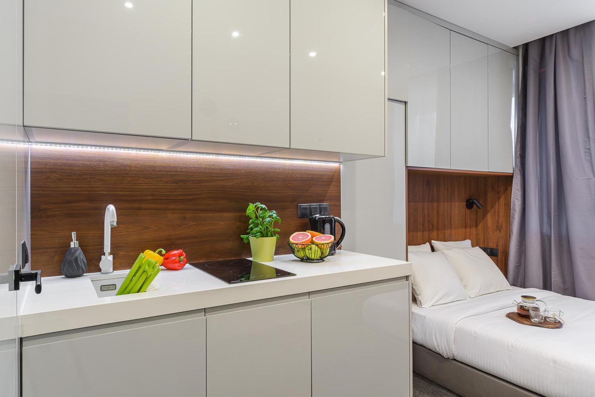 Lumina Design Studios With Beautiful View Varsovia Exterior foto